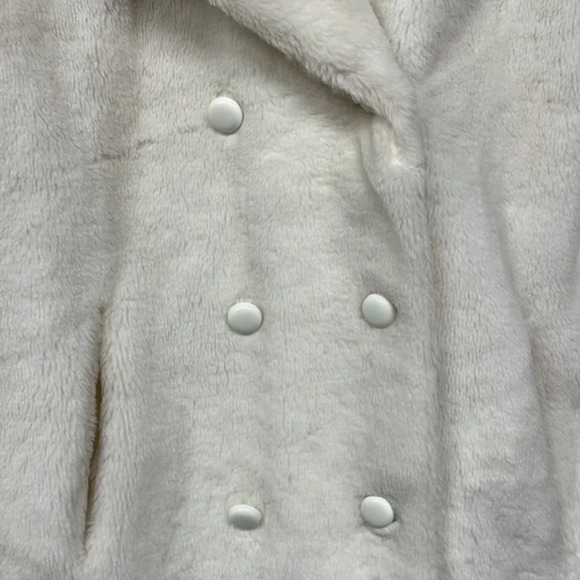 Vintage Off White Herman Kay Faux‎ Fur Jacket - Picture 5 of 11